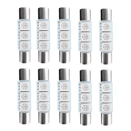 Lyxheth 10PCS Car Visor Light 28MM Car Roof Lights LED Reading Light Bulb, Cars Vanity Bulbs, T6 5050 Auto LED Sun Visor Lights Replacement, 28mm 29mm 6614F Festoon Bulbs Fit for Cars (Red)