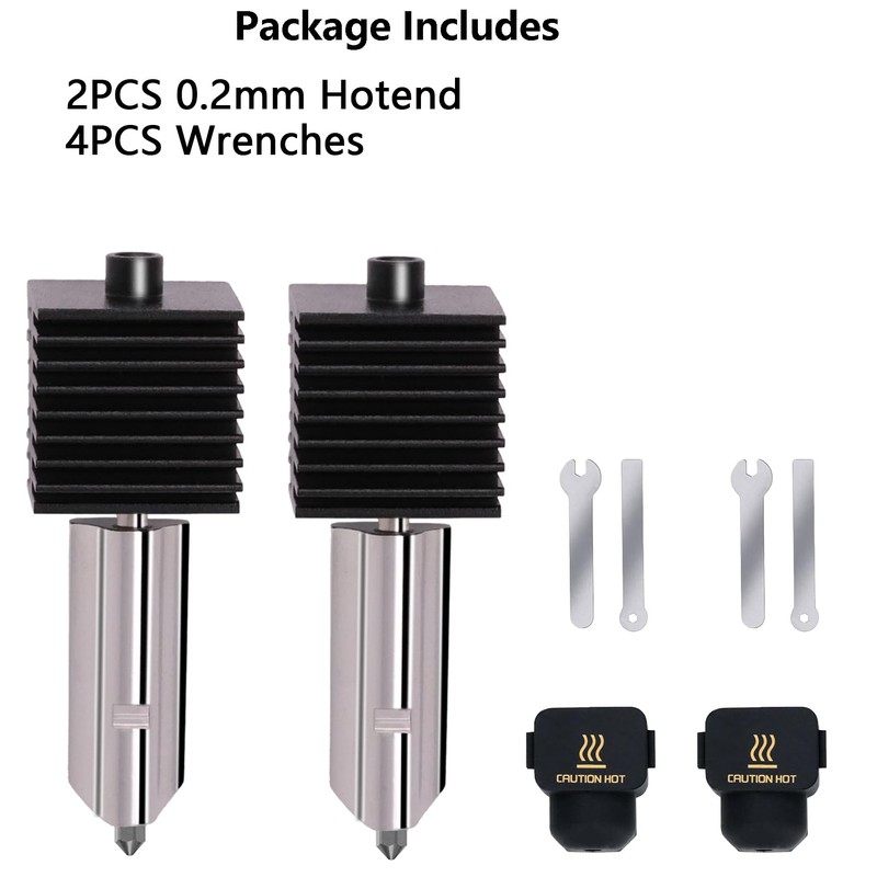 2PCS A1 Mini Upgrade Hotend Kit, 3D Printer Print Head