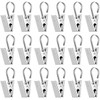LIHAO 60 x Curtain Clips Curtains Metal Clips with Hooks