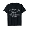 Charcuterie Board with Cover Making Meat Slate Charcuterie T-Shirt