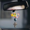 LMOGWL 20 pieces of keychain mini emoticons cute, mini keychain