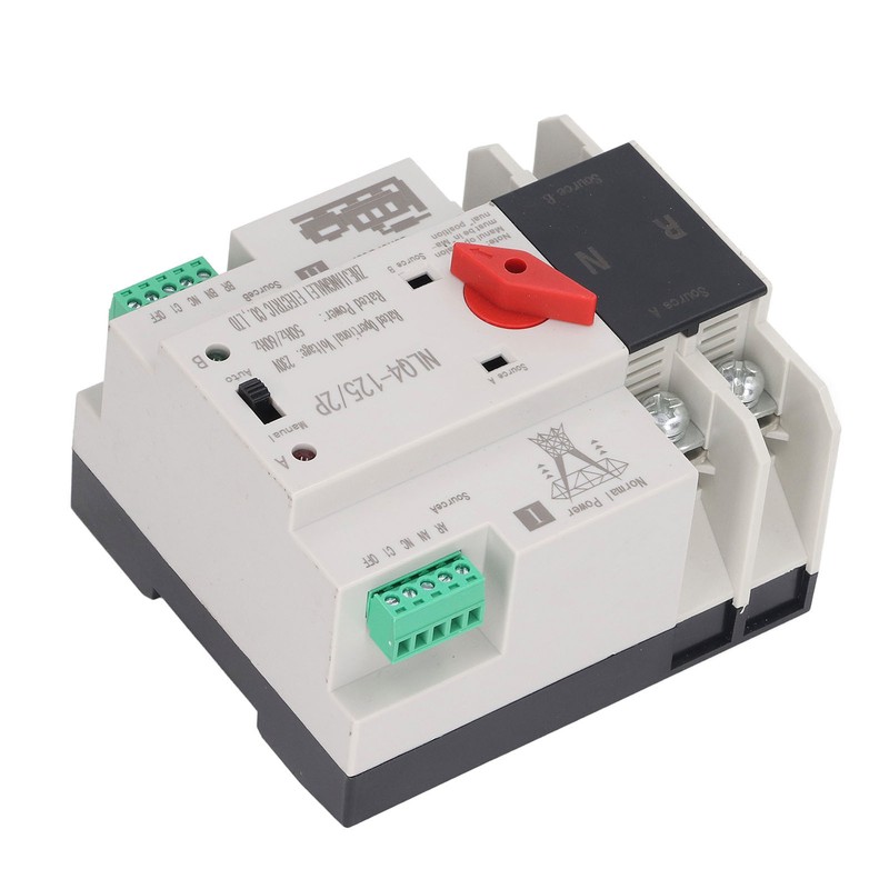 2P Dual Power Automatic Transfer Switch Generator Uninterruptible Changeover Switch