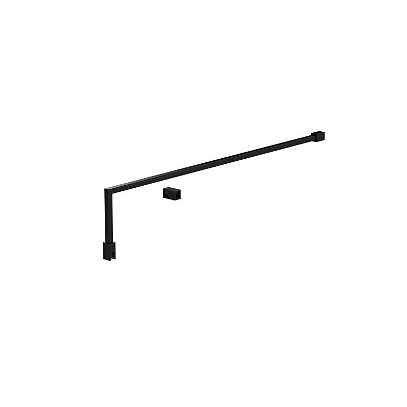 Nuie FIX024 Extra Modern Bathroom Wetroom Screen Support Bar Kit,