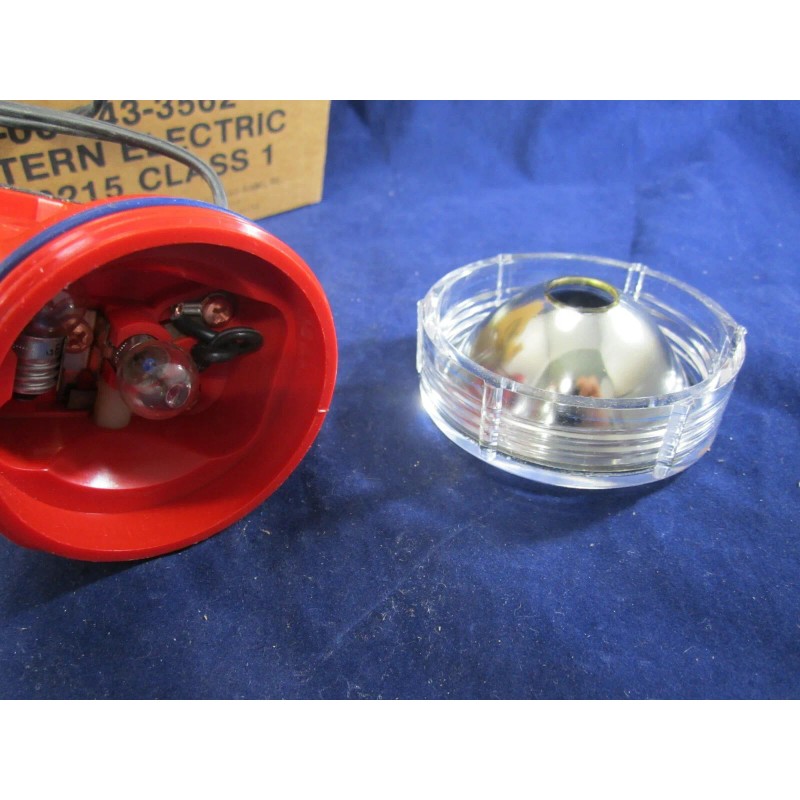 Hartford Easter Seal ELECTRIC LANTERN HEADLAMP MINER MILITARY 6230-00-643-35