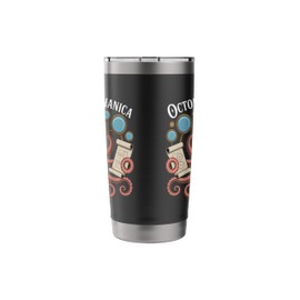 Octopus Mechanic Steampunk Squid Sea Animal Stainless Steel Insulated Tumbler