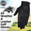 H-Cube All-Weather Microfiber Golf Gloves Men Right Handed Golfer Medium