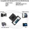 DTECH RS232 RJ45 Converter Serial Adapter DB9 D-Sub 9 Pin