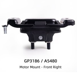 Dilomber Motor Engine Transmission Mount 4PCS Fit for Chrysler Town & Country|Dodge Caravan/Grand Caravan|Volkswagen Routan, 2008-2010, 3.3L/3.8L/4.0L #Replace Engine Mount Set A5654 A5480 A5465 A5493