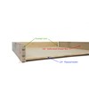 Couver Pull Out Tray Bottom Mount Side Mount Birch Cabinet