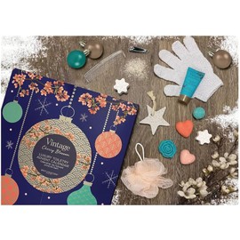 Technic Vintage Advent Calendar Toiletry Bath Girls Beauty Gift Set