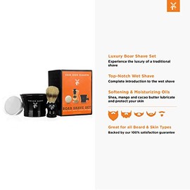 Van Der Hagen Men's Luxury, Shave Set