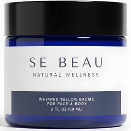 Tallow Balm - Whipped Grass-Fed with Manuka Honey & Calendula - Unscented Natural Moisturizer for Face & Body