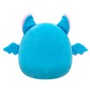 Squishmallows Original 7.5-Inch Boyle the Blue Fruit Bat