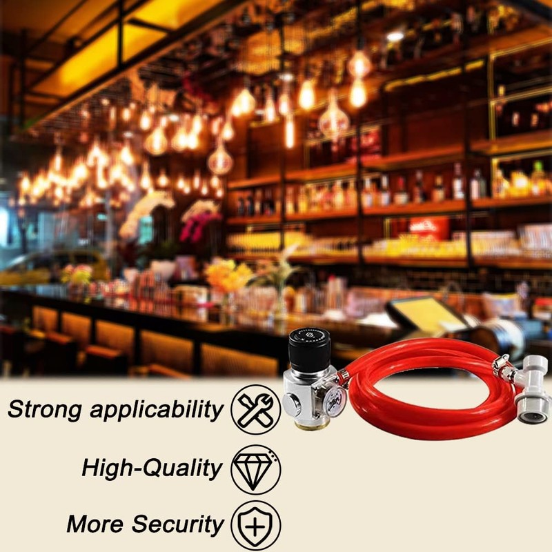 PERA 5/16" Ball Lock line Assembly, MFL Gas Disconnect with