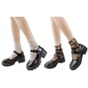 Ekieta Women's Summer Lace Socks, Cute, Transparent Lace Socks, Lolita,