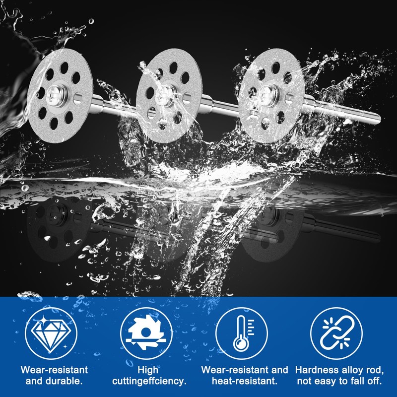 20 PCS Professional 545 Diamond Cutting Discs，Cut Off Wheel Kit