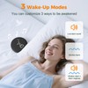 Gianna Vibrating Alarm Clock for Heavy Sleepers - Bed Shaker