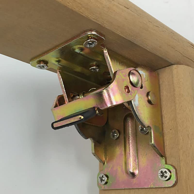 4 * 90 Degree Folding Table Leg Brackets Self Lock
