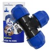 Pack of 2 Screw Connection T Piece Diameter 20 mm