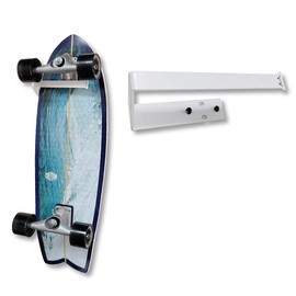 CAP Wall Mounted Skateboard Hanger, Vertical Hanging Hanger, Skateboard Rack, Skateboard Rack, White