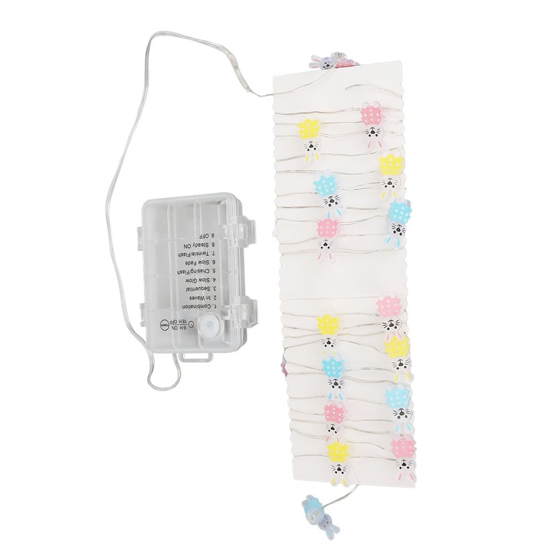 String Lights 3 Meters 30 Light Remote Control Waterproof Rabbit
