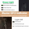 Black GFCI Outlet 20 Amp,NineLeaf 4Pack Gfi Electrical Outlet 20
