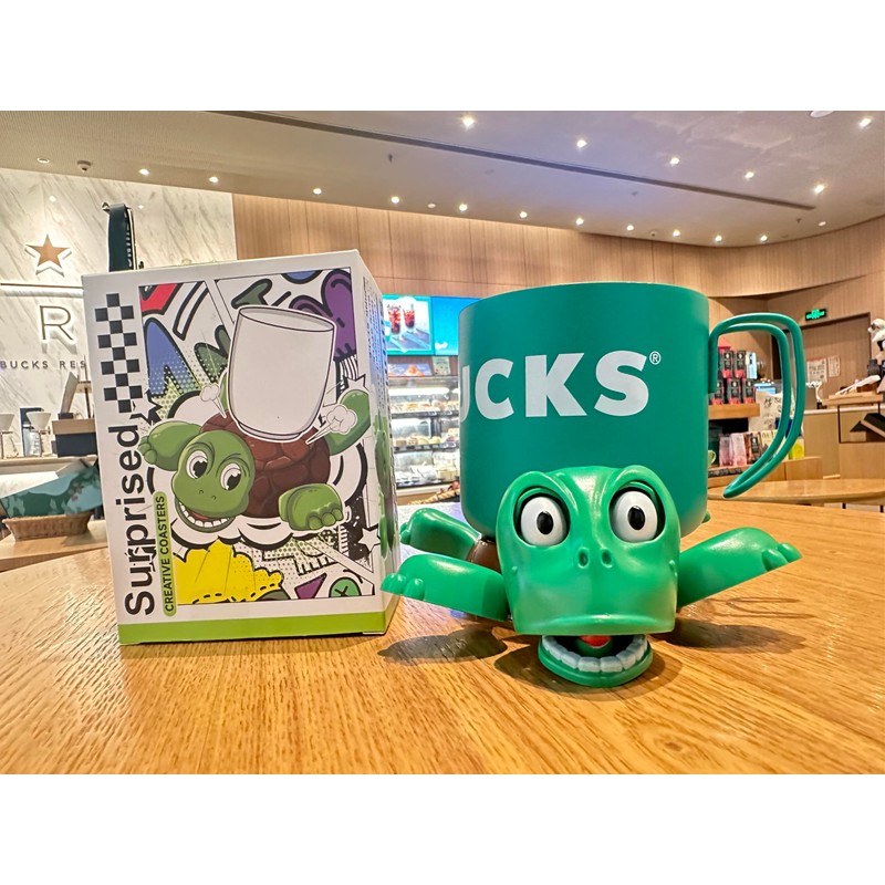 JOD® Turtle Cup Holder,Turtle Coaster with Funny Expression, 3 PCs