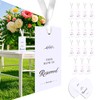 15 Pack Reserved Signs for Wedding Chairs Ribbon,This Row is