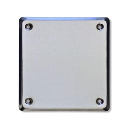 Acudor UCSS Universal Stainless-Steel Cover Plate – Surface-Mount Access Panel for Drywall, Tile & Masonry Clean-Outs (12x12)