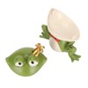Frog Key Holder Statue Candy Dish Sculpture Living Room Tabletop