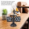 Flip Clock Large Number Battery Powered 304 Stainless Steel Tabletop
