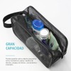 Bolsa de malla portátil para artículos de aseo personal, para