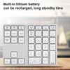 Mini Numeric Keyboard for Bluetooth 3.0 Aluminum Alloy Built In