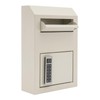 Wall Mount Locking Drop Box, Drop Slot Depository Safe Box