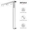 4 Pieces Valance Clips Vertical Blind Clear Valance Clip Bracket