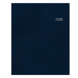 Blue Sky 2026 Passages 8.5" x 11" Weekly & Monthly Planner, Faux Leather Cover, Navy (148658-26)