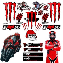 WhaleO Energy Sticker Reflective Sticker Waterproof Sticker Motorcycle Car Cool Energy Sticker for Motorcycles, Motorcycle Helmet, Skateboard, Car and Off-Road Motorcycles