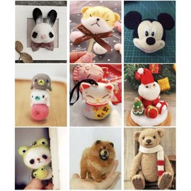 iMongol- Carded Lambs Wool Stuffing Batting for Needle Felting, Knitted Toys, Crafts, Bright Creations, Pillow Filler, Stuffed Animals, Cushions,Super Clean Fine, Natural White(3.6oz / 100grams)