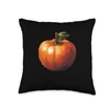 Persimmon Fruit 8 Bit Throw Pillow