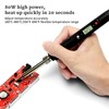 Electric Soldering Iron Pen Constant Temperature Digital Portable Electrical Electronic