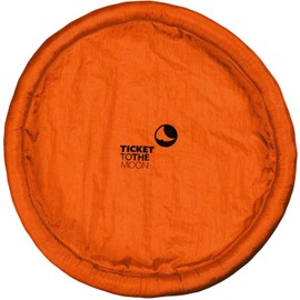 Ticket to the moon Pocket Moon Disc-Foldable Frisbee (1 Colour) Orange, Sport, Multicoloured (Multicoloured), One Size