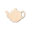 Unfinished Wood Teapot Shape Kitchen Craft up to 24" DIY