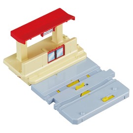 Takara Tomy Plarail J-29 Action Town Opening and Closing Home Doors Station Train Toy for Ages 3 and Up