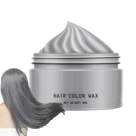 Tinte en crema para peinado instantáneo, cera para cabello de color instantáneo - Tinte temporal en crema para el cabello Color,Arcilla colorante instantánea lavable para hombres, mujeres, adultos, to