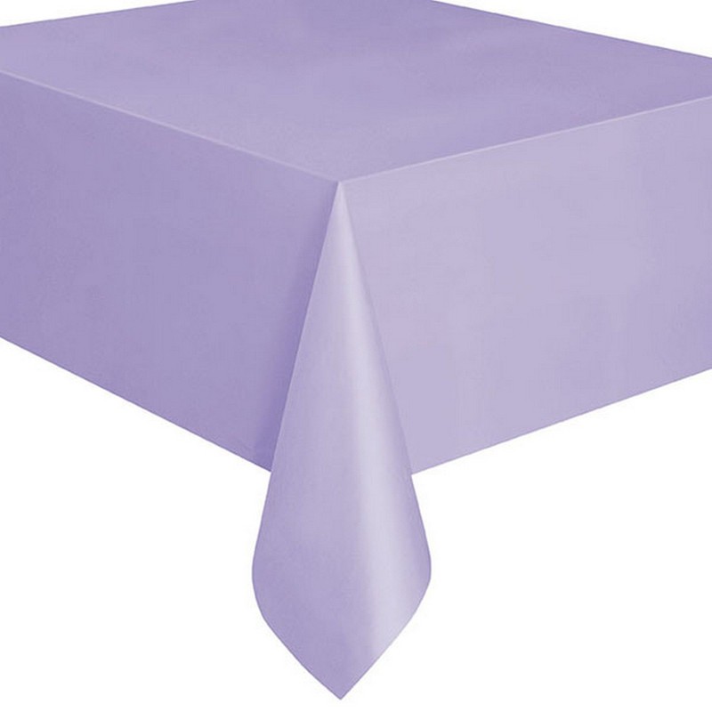 Unique Party Reusable Rectangular Plastic Tablecover (19 Colours) (One Size)