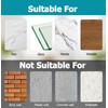 Uenhoy 2 Pack Self-Adhesive Waterproof Shower Head Holder Strong Adhesive