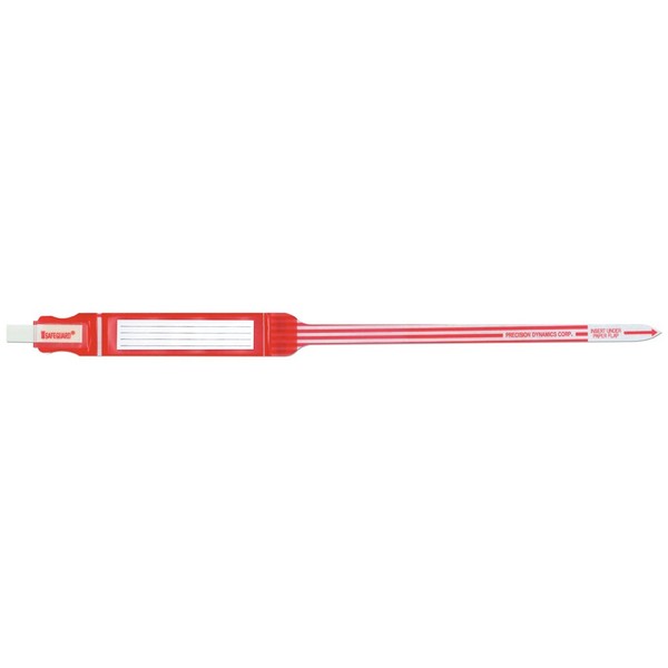 SAFEGUARD 841-16-PDJ Insert Wristband, Trilaminate Adhesive Closure, X13, Adult, Red