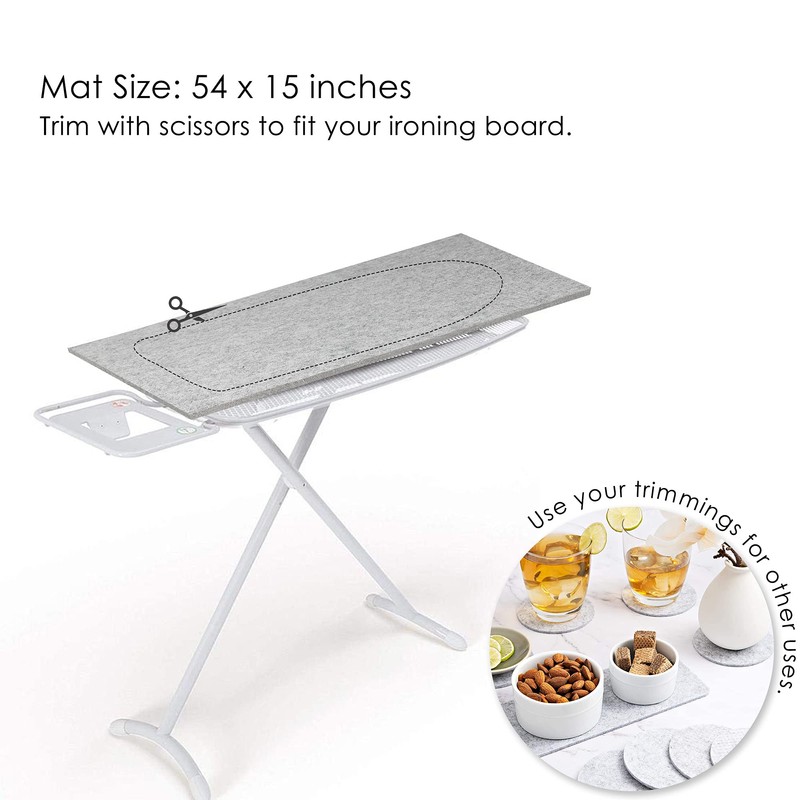 OHOCO Wool Pressing Mat for Quilting - 15 x 54