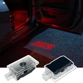 LaLaSuo Door Projector Lights,HD Welcome Light Logo Shadow Lamp,No Fade No Blur Plug,Play Courtesy Light For Dodge Charger Daytona Hellcat Accessories (Red 392)
