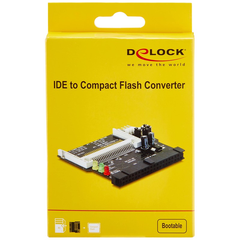 Delock, 91620, converter AA8IDE 40pin > 1x compact flash